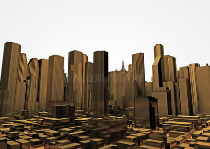 黄金城市图片大全