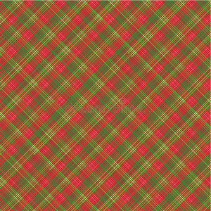 圣诞格纹背景,无缝图案照片