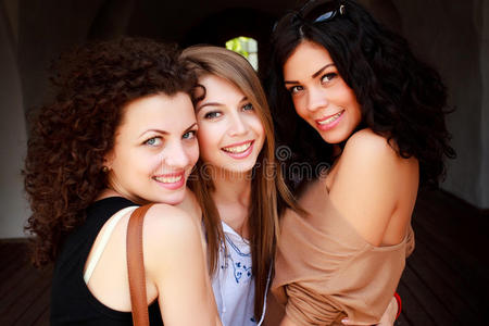 外国美女户外图片