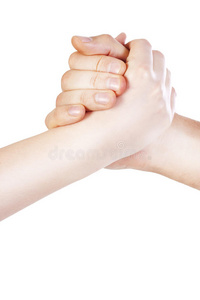 一对夫妇的双手照片