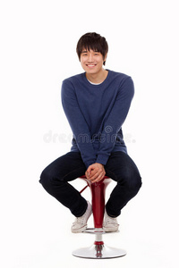 坐姿人图片