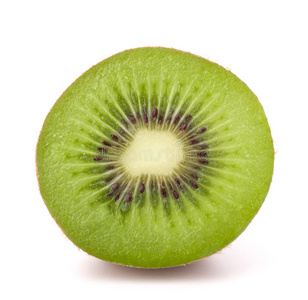 一个猕猴桃半个照片