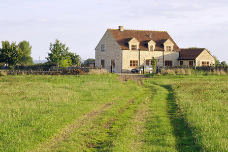 英国农舍和庭院图片