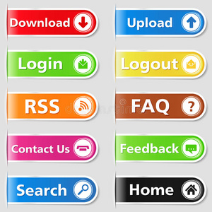 按钮选项卡图片-按钮选项卡素材-按钮选项卡插画-摄图新视界