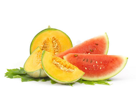 西瓜哈密瓜照片