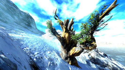 神树图片-神树素材-神树插画-摄图新视界