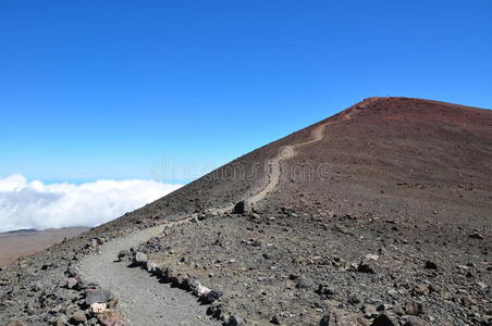 夏威夷大岛莫纳凯亚山顶