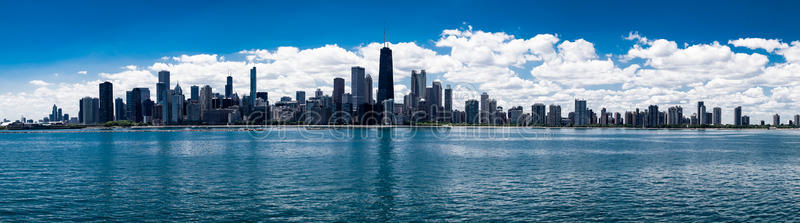 芝加哥天际线全景图