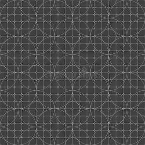 电路 单色 轮廓 圆圈 艺术 广场 织物 马赛克 幻觉 方块