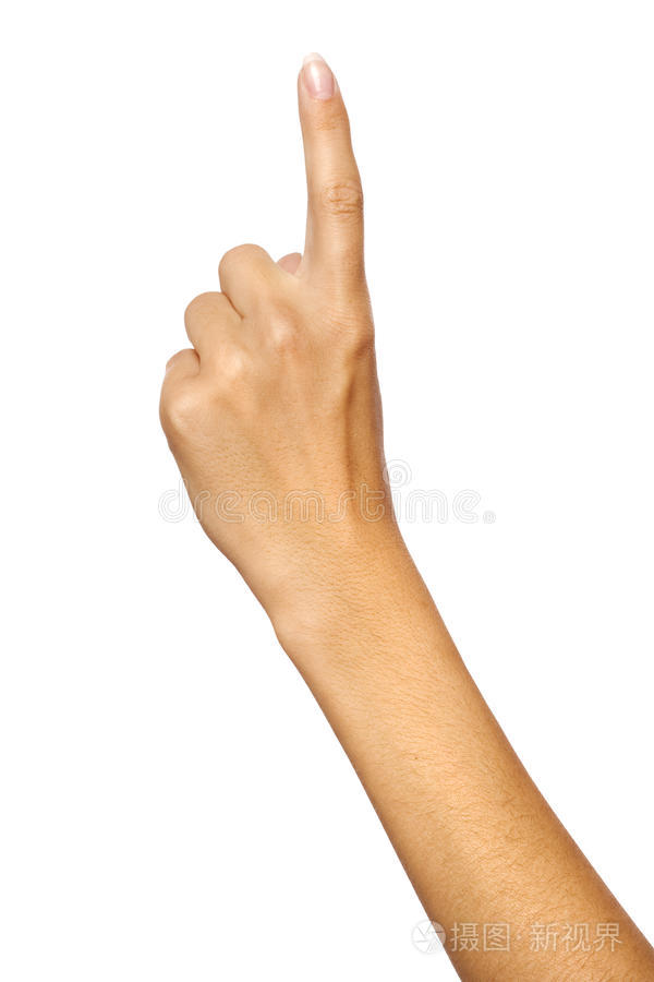 手指头触摸或按压