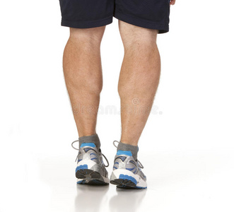 运动型的腿小腿图片