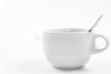 空的 早餐 咖啡 艺术 杯子 插图 客人 能量 反射 咖啡杯