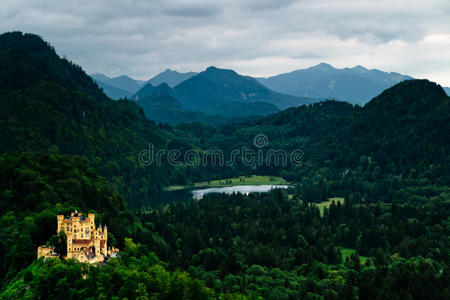 自然风光优美的德国城堡图片