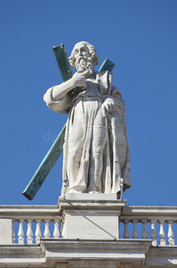 梵蒂冈的使徒雕像