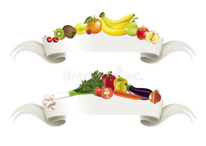 蔬菜水果横幅图片