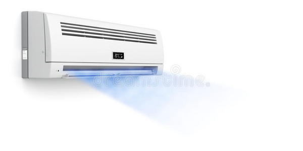 吹空调冷风空调照片