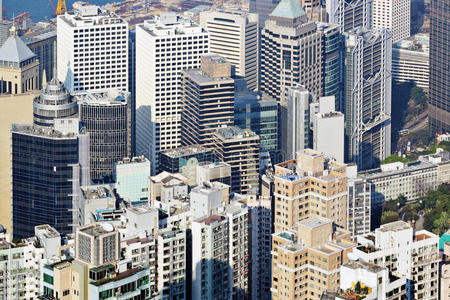 香港拥挤大厦