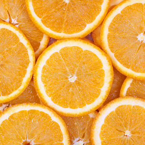 鲜橙水果背景