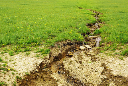 土壤侵蚀场照片