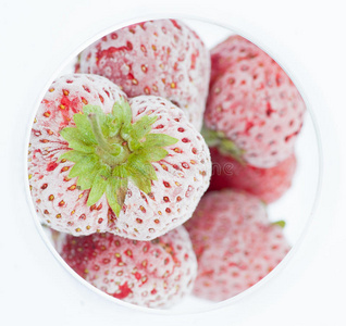玻璃冷冻草莓