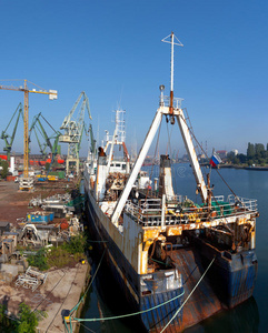船体 制造业 维修 欧洲 钓鱼 码头 修理 港湾 格但斯克