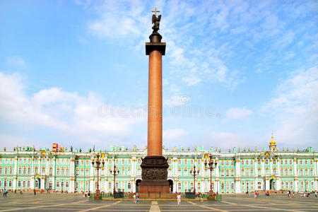 冬宫。俄罗斯圣彼得堡