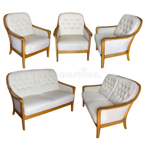 材料 简单的 米色 古董 家具 服装 织物 复制 座位 奢侈