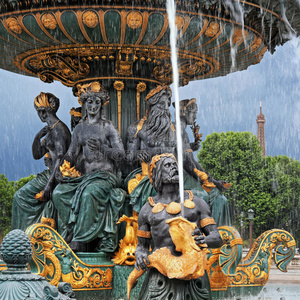 巴黎的喷泉