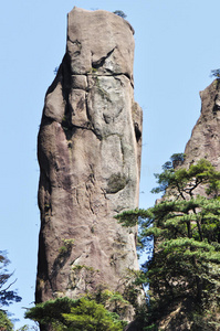 三清山峭壁