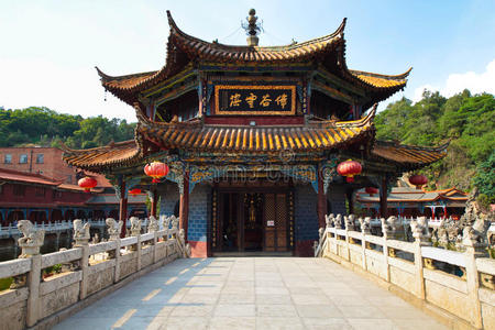 圆通圆通寺石桥照片