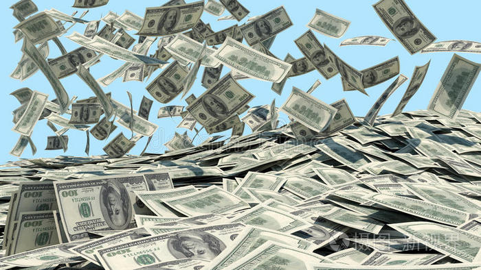 天上掉下来的一堆钱