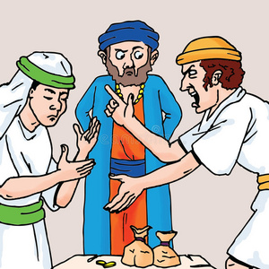 圣经-无情仆人的寓言宗教青年与圣经在家祈祷读圣经的年轻人法律的