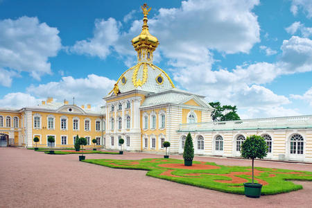 圣彼得堡彼得戈夫宫东教堂