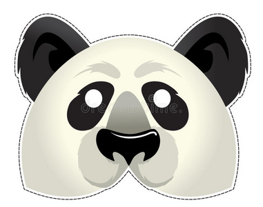 熊猫面具