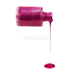 修指甲 流动的 倾倒 珍珠 瓶子 粉红色 紫色 流行的 美女