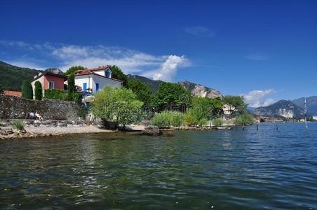 意大利马焦雷湖，isola dei pescatori