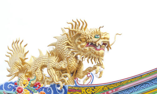 红色的巨龙图片