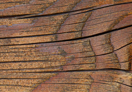 古老的天然木材纹理