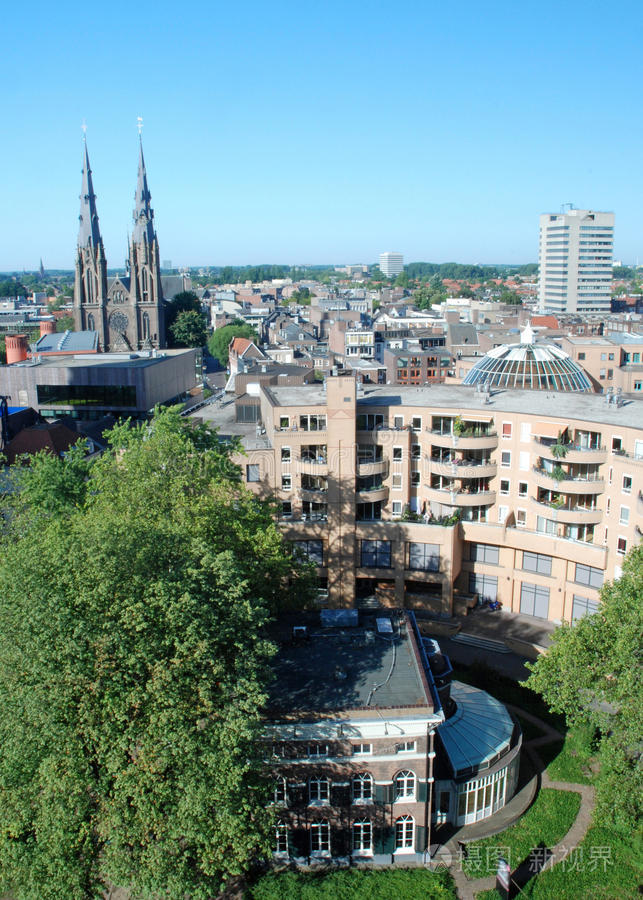 荷兰埃因霍温市中心海景