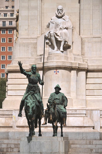 西班牙马德里塞万提斯纪念碑