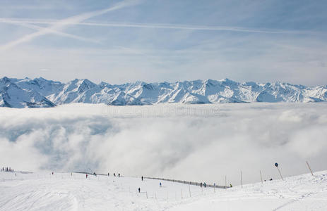 我是泽尔滑雪场。奥地利