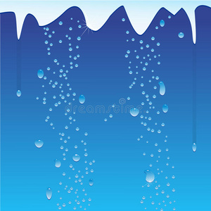 雪融化效果图片