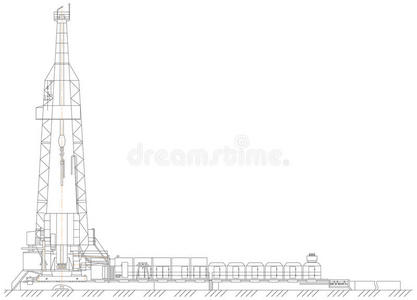 石油井架图片