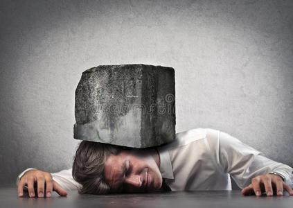 商人被压垮了照片