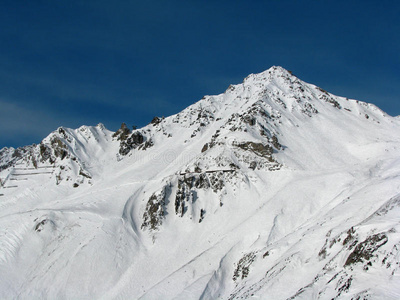 冬季阿尔卑斯山