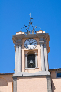 市政厅大楼。塔奎尼亚。拉齐奥。意大利。