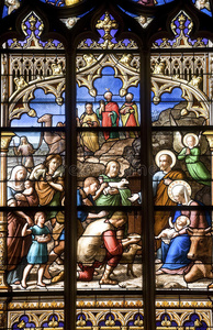 法国 玻璃 玻璃体 窗口 教堂 摄影 颜色 建筑 上帝啊