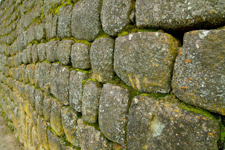 厄瓜多尔因加皮卡古城遗址石墙