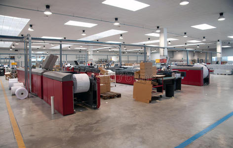 纸张印刷厂图片