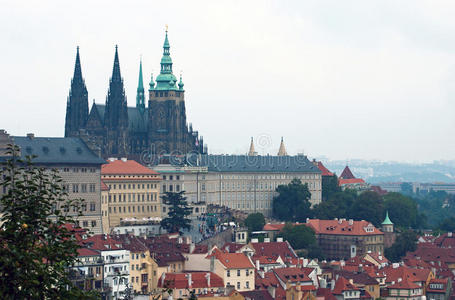 布拉格城堡与周围环境
